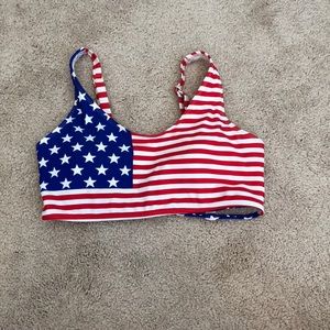 4th of July bathing suit top